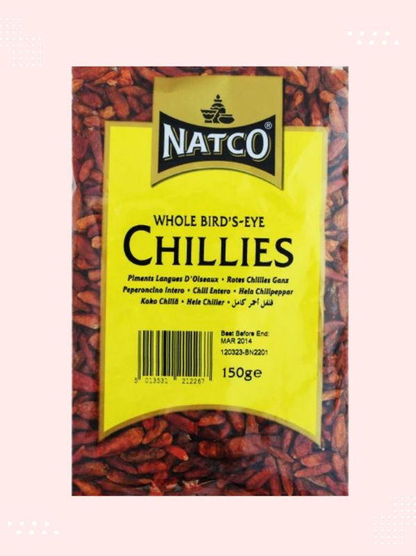 Close-up view of premium quality Chillies Bird Eye Chiili available at Modern Bazaar UK