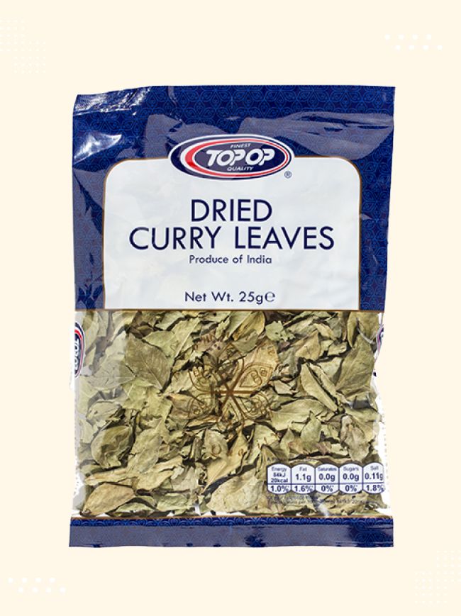 Close-up view of premium quality Curry Leaves Dry available at Modern Bazaar UK