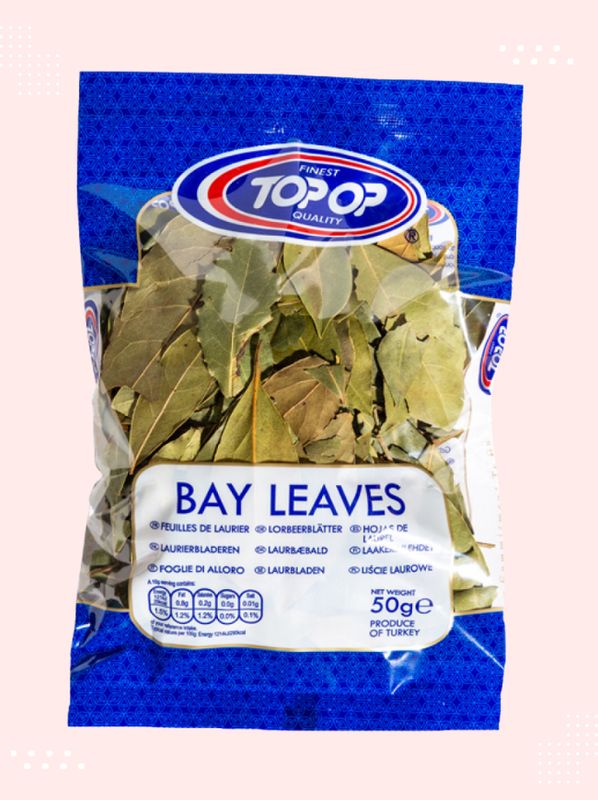 Close-up view of premium quality Bay Leaves available at Modern Bazaar UK