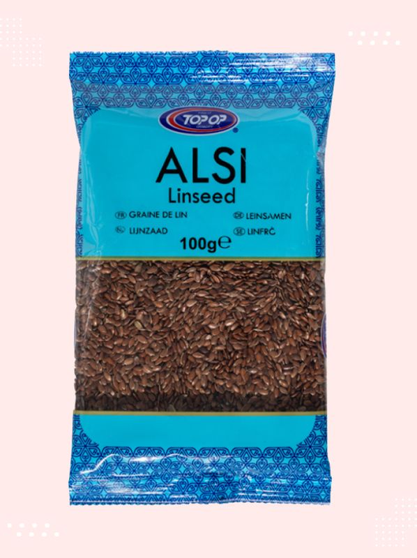 Close-up view of premium quality Alsi (Linseed) available at Modern Bazaar UK