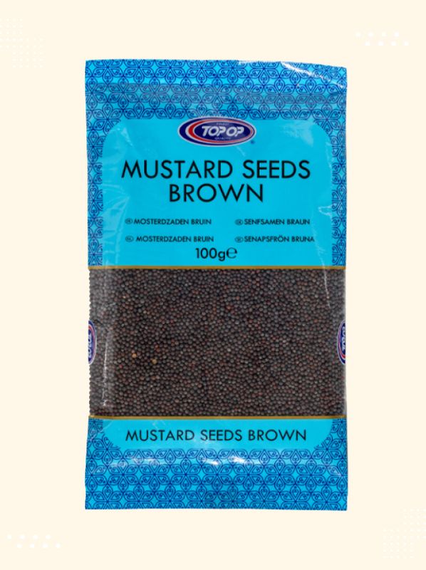 Close-up view of premium quality Mustards Seeds Brown available at Modern Bazaar UK
