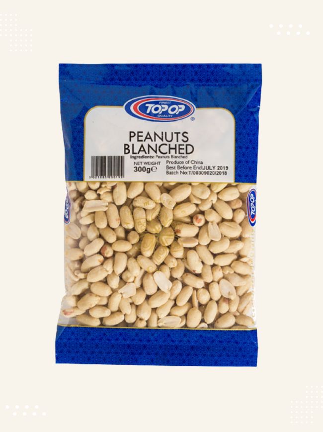 Top-op Peanuts Blanched