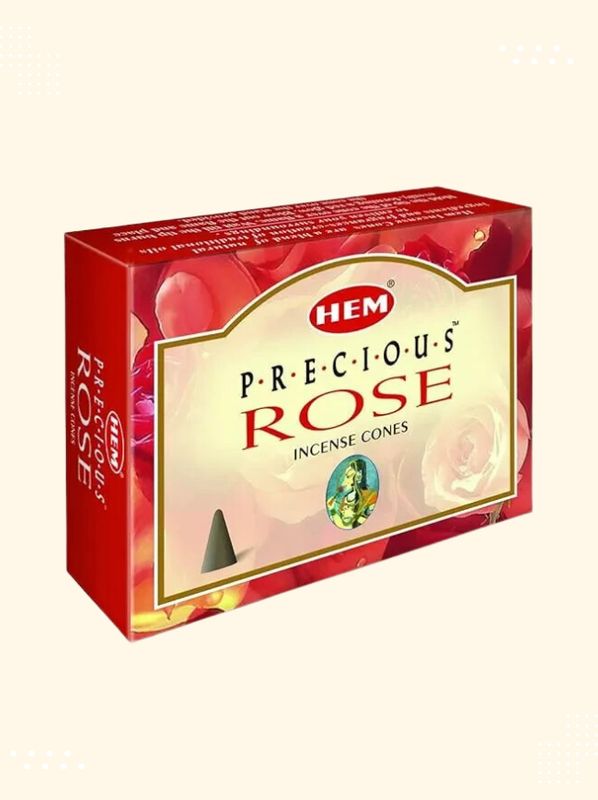 Hem Dhoop Sticks Rose 12 Packs product image - Modern Bazaar UK