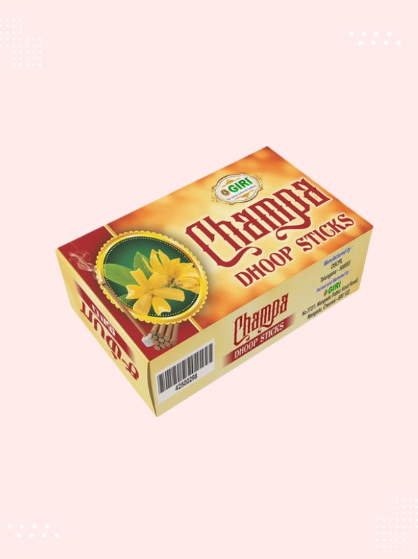 Hem Dhoop Stick Soham Champa 12Packs product image - Modern Bazaar UK