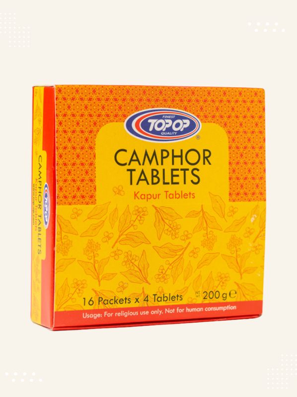 Top-op Camphor Tablets product image - Modern Bazaar UK