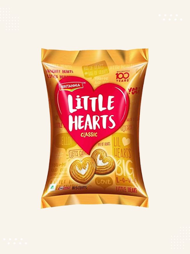Britannia Little Hearts Biscuits