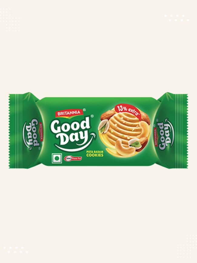 Britannia Good Day Biscuits (Pista Almond)