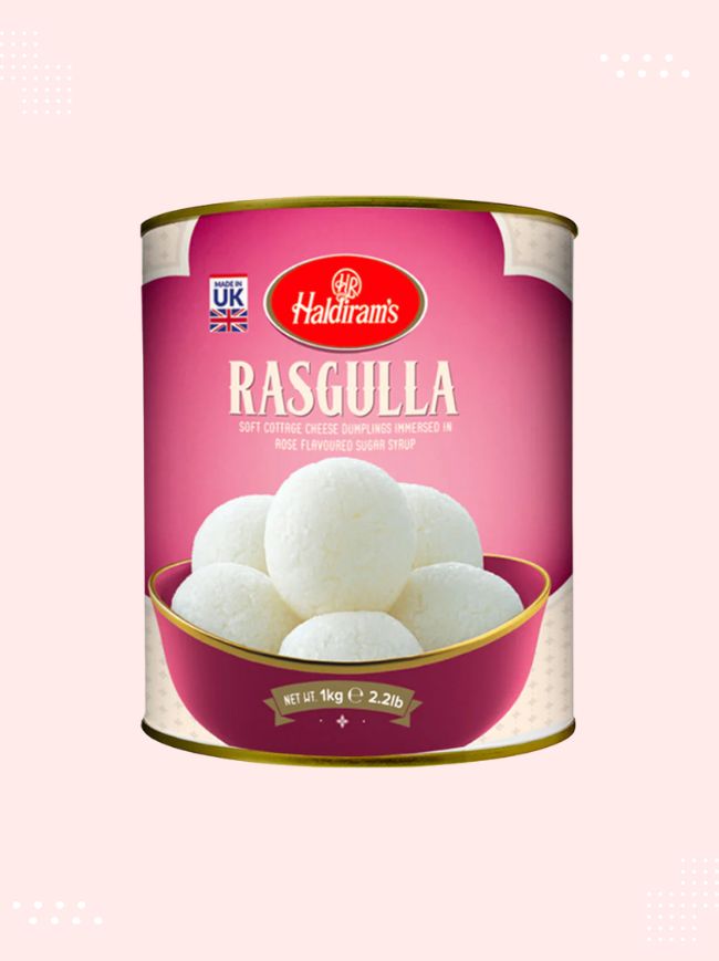 Haldirams Rasgulla available at Modern Bazaar UK