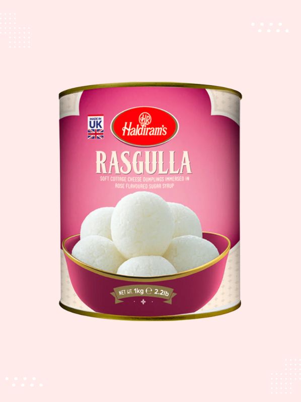 Haldirams Rasgulla available at Modern Bazaar UK
