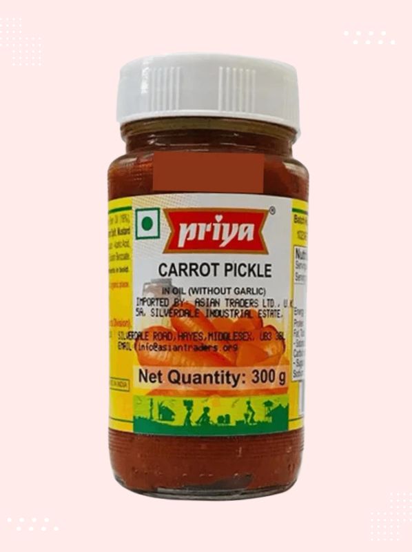 Buy Priya - Carrot Pickle online from Modern Bazaar UK - authentic Indian grocery.