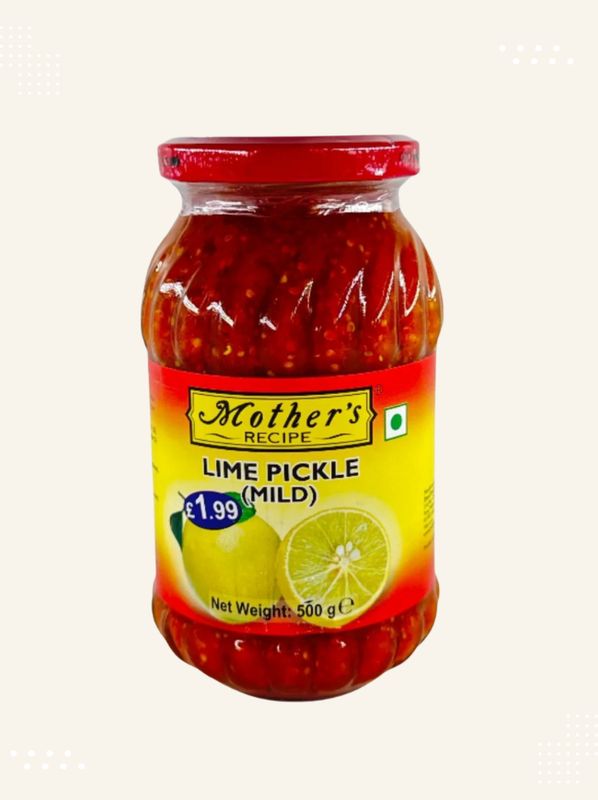 Buy Mothers - Lime Pickle Mild online from Modern Bazaar UK - authentic Indian grocery.