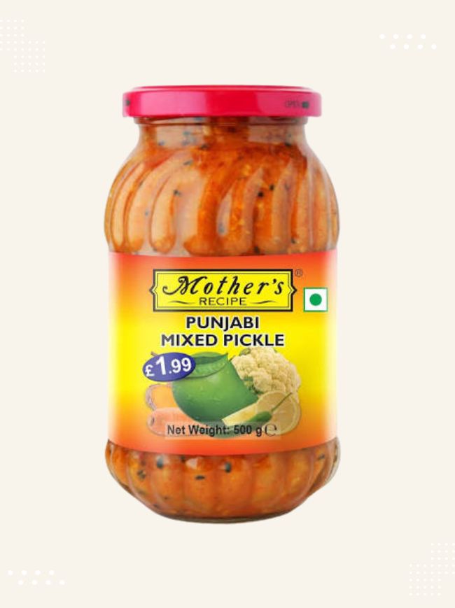 Buy Mothers - Punjabi Mixed Pickle online from Modern Bazaar UK - authentic Indian grocery.