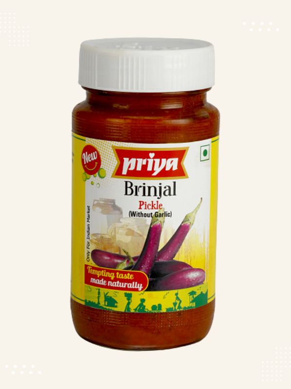 Buy Priya - Brinjal Pickle online from Modern Bazaar UK - authentic Indian grocery.