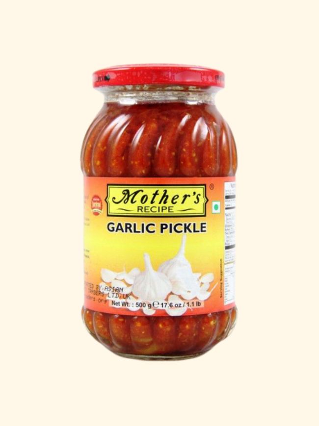 Buy Mothers - Garlic Pickle online from Modern Bazaar UK - authentic Indian grocery.