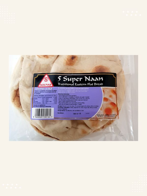 5 Super Naan Breads from Modern Bazaar UK