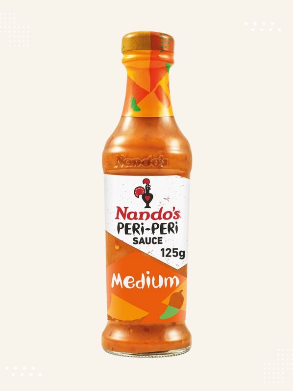 Medium Peri Peri Sauce 6X125Ml – Authentic Indian flavour available at Modern Bazaar UK
