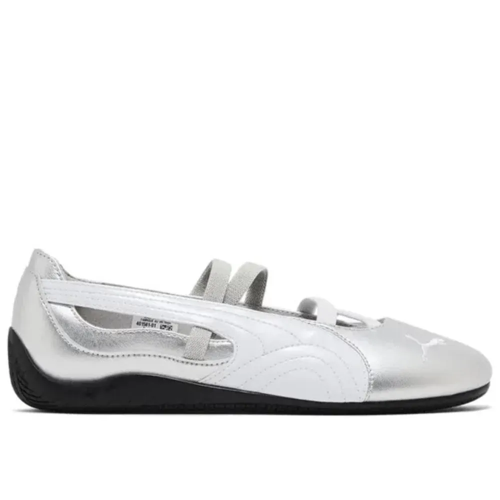 PUMA Speedcat &quot;Silver&quot; ballet flats