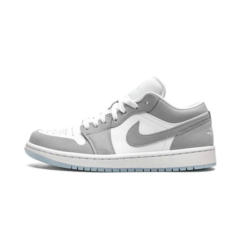 Air Jordan 1 LOW &quot;White / Grey&quot;
