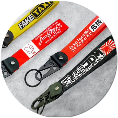 Schlüsselbänder Lanyards Karabiner
