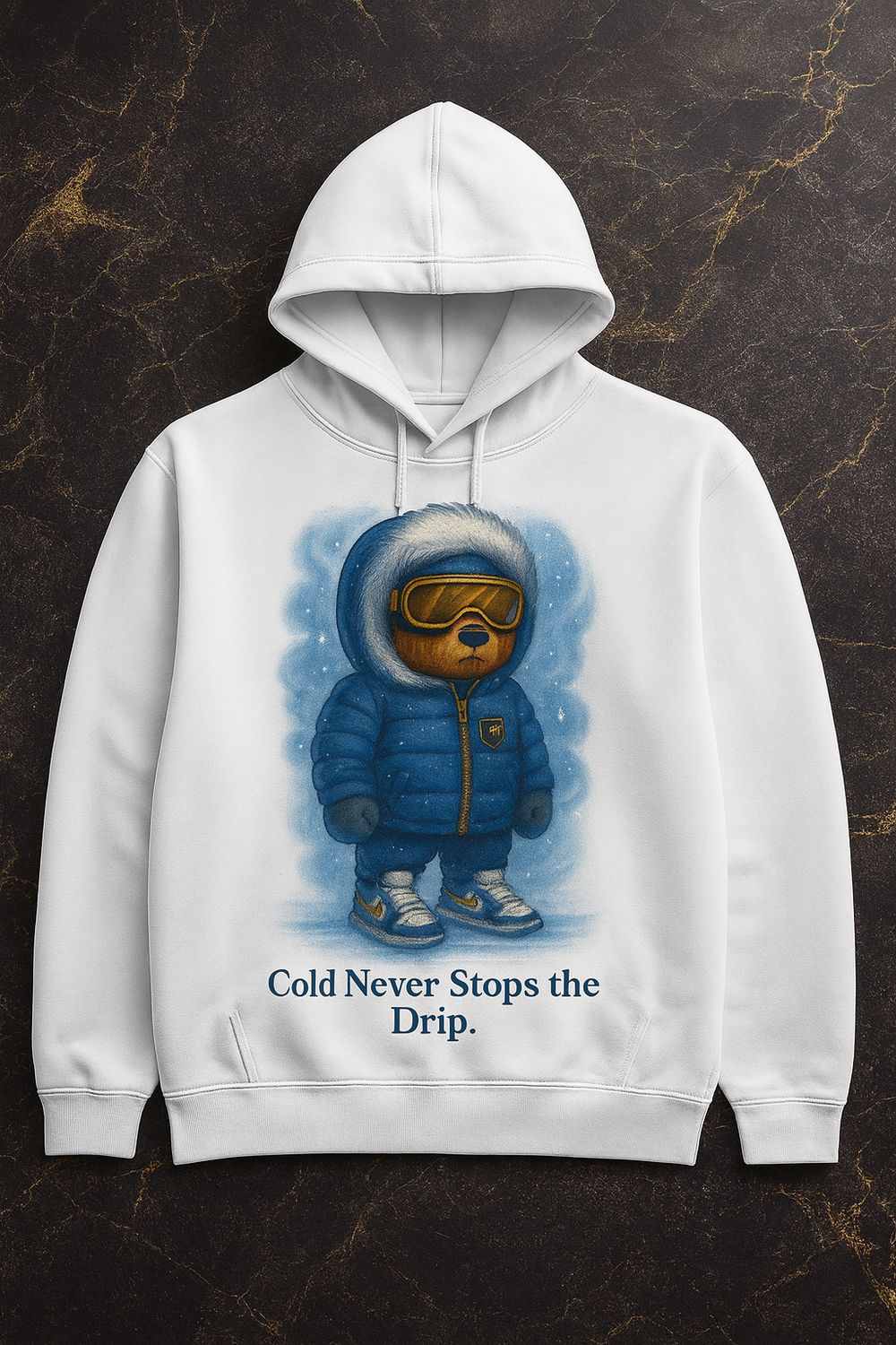 JP ORIGINALS – Cold Never Stops the Drip Hoodie
