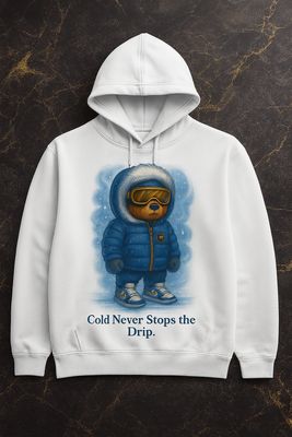 JP ORIGINALS – Cold Never Stops the Drip Hoodie