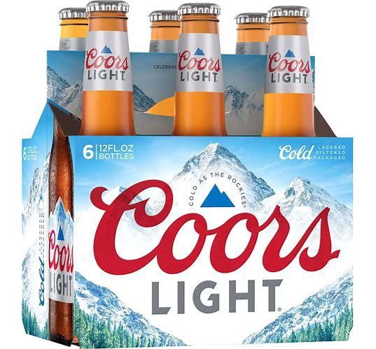 Coors Light 6PK BOTTLE 12OZ