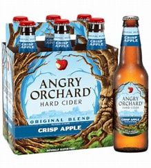 ANGRY ORCHARD CRISP APPLE CIDER 6PK 12 OZ
