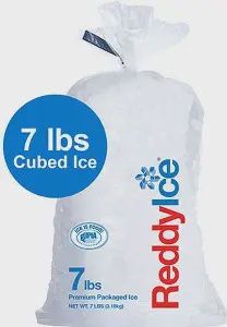 REDDY ICE PREMIUM PACKAGED ICE - 7lbs