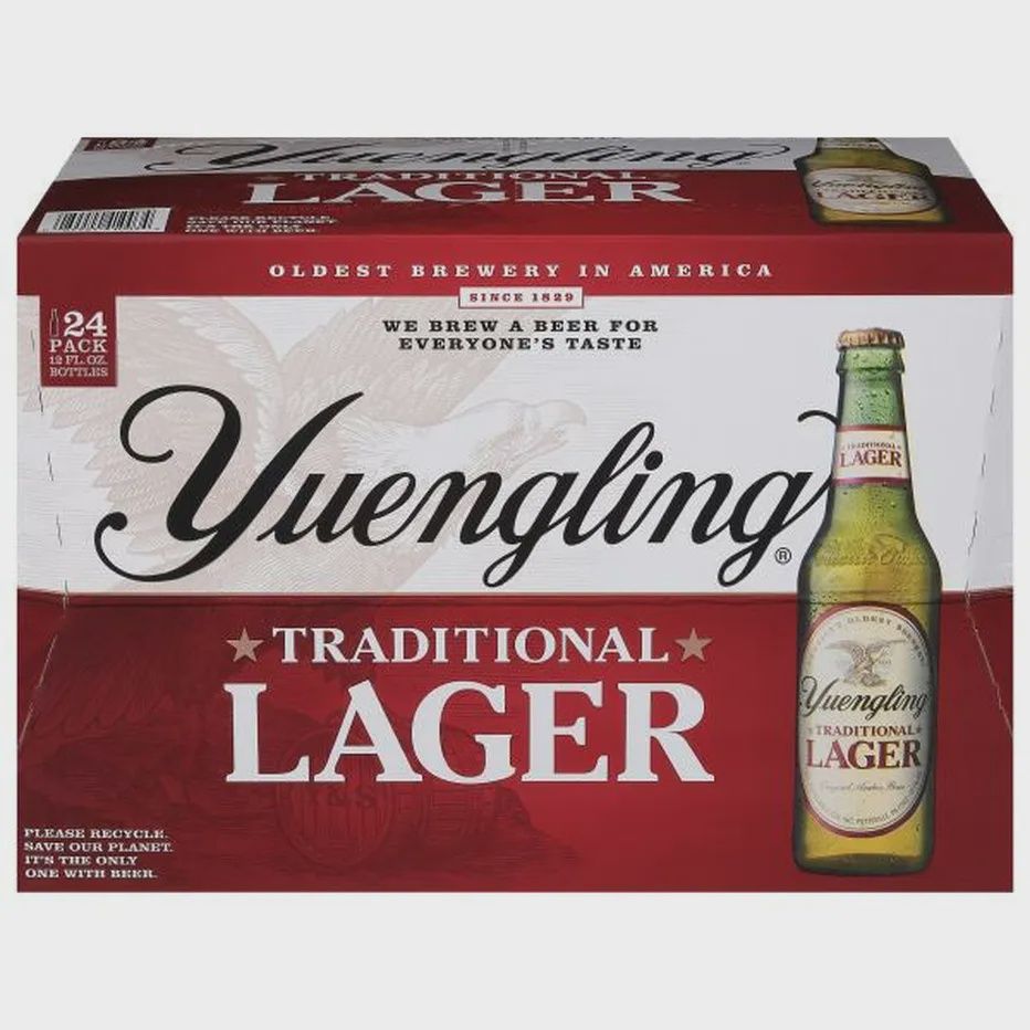 YUENGLING LAGER 24PK BOTTLE 12 OZ