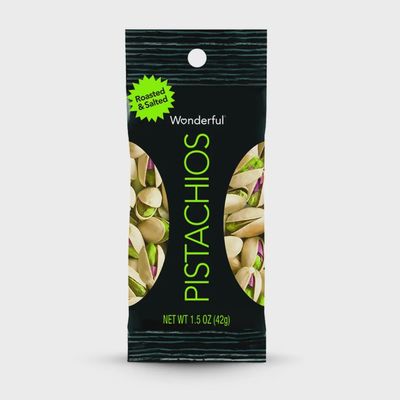 PISTACHIOS ROASTED &amp; SALTED SHELL 1.5OZ