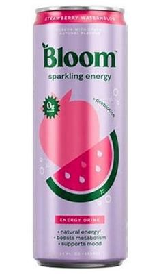 BLOOM SPARKLING ENERGY 12OZ CAN
