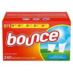 BOUNCE DRYER SHEETS 80PK