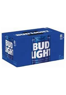 BUD LIGHT 8PK 16 OZ CAN