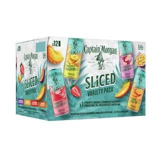 CAPTAIN MORGAN SLICED VARIETY 12PK CAN