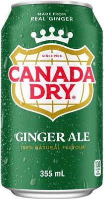 CANADA DRY GINGER ALE 12OZ CAN