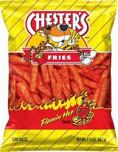 CHESTERS FLAMING HOT FRIES