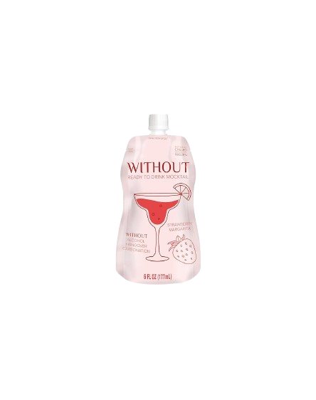 WITHOUT MOCKTAIL (STRAWBERRY MARGARITA)