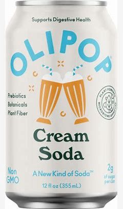 Olipop Cream Soda - 12 oz