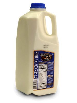 Dakin Dairy 2% Milk 1/2 Gallon Grass Fed