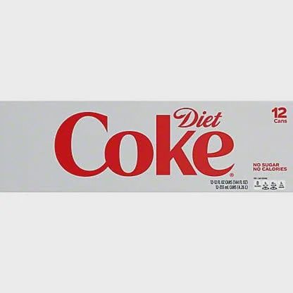 DIET COKE 12 PK CAN 12 OZ