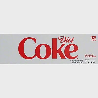 DIET COKE 12 PK CAN 12 OZ