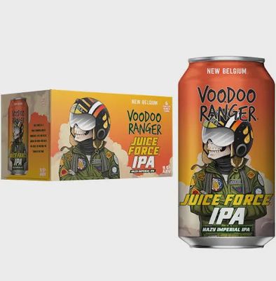 NEW BELGIUM VOODOO RANGER JUICE FORCE HAZY IMPERIAL IPA 6PK