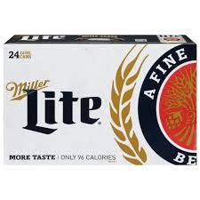 MILLER LITE 24PK 12OZ CANS