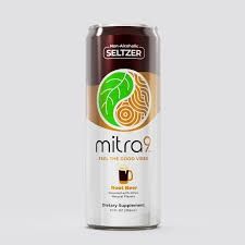 Mitra9 Root Beer Non-Alcoholic Seltzer