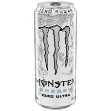 MONSTER ENERGY ZERO ULTRA WHITE 16 OZ