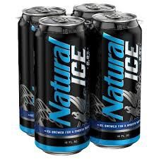 NATURAL ICE 4PK CAN 16OZ