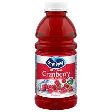 OCEAN SPRAY CRANBERRY COCKTAIL 25OZ