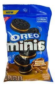 OREO MINIS PEANUT BUTTER 3OZ