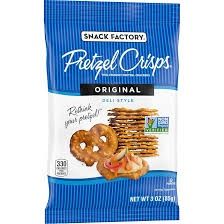 PRETZEL CRISPS ORIGINAL 3OZ BAG