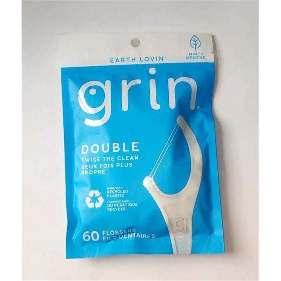 GRIN FLOSS STICKS 60CT (DOUBLE)